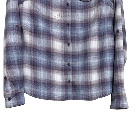 Columbia Women’s Silver Ridge Lite Plaid Long-Sleeve Omni-Shade Shirt Size Small - Picture 8 of 11